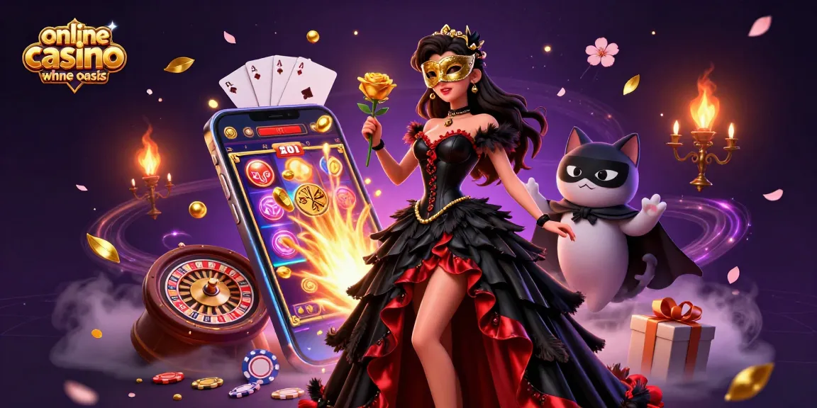 Engage in the thrill of the online casino ohne oasis, where vibrant slot games and elegant characters enhance the experience.