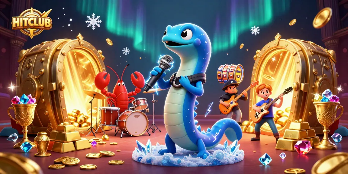 Engage with HITCLUB's underwater casino adventure featuring dynamic gaming elements and vibrant characters.
