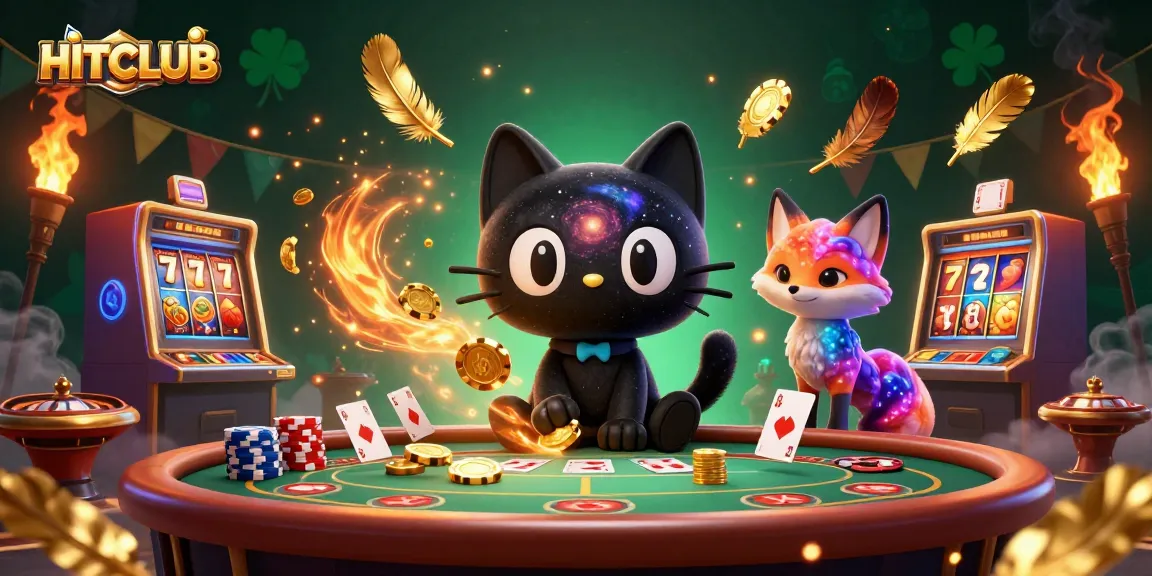 Engage in thrilling gameplay at HITCLUB's cosmic casino with dynamic gaming elements.