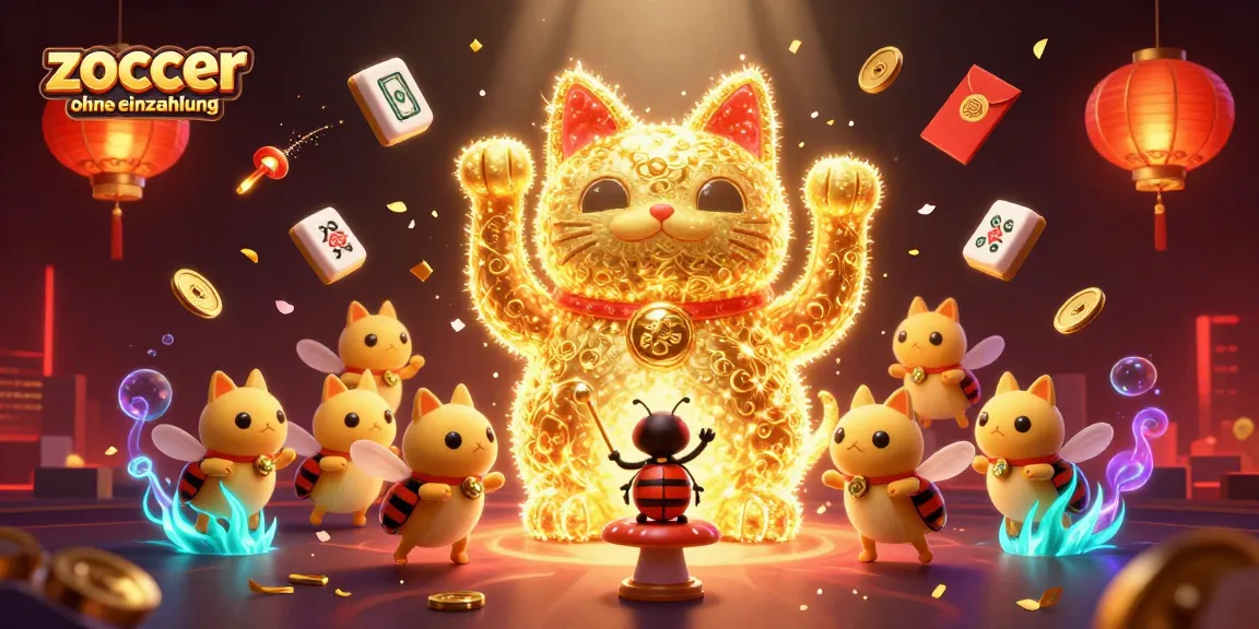 Spielen Sie zoccer casino ohne einzahlung und erleben Sie ein farbenfrohes Glückssymbol in 3D.